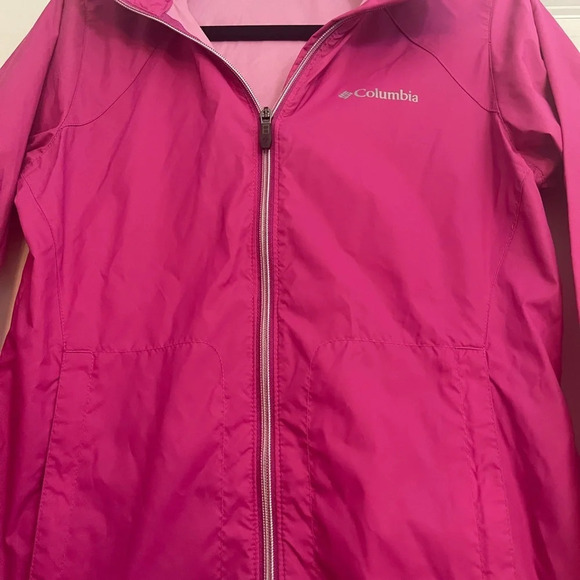 Columbia Pink rain coat size‎ XS - Picture 3 of 4
